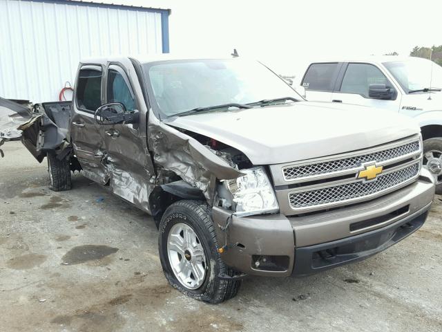 3GCPKTE74DG305633 - 2013 CHEVROLET SILVERADO BROWN photo 1