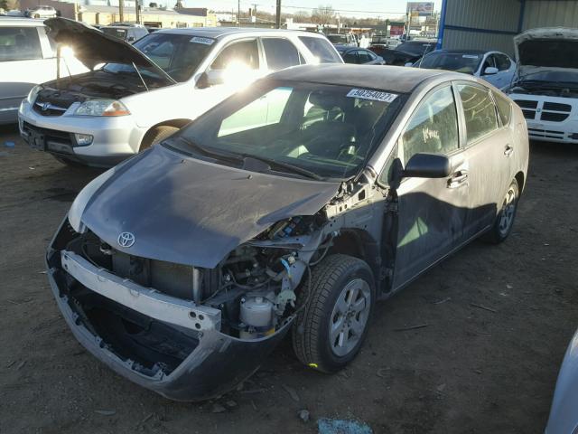 JTDKB20U163187290 - 2006 TOYOTA PRIUS GRAY photo 2