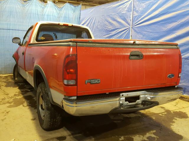 1FTZF1825WNB85983 - 1998 FORD F150 RED photo 3