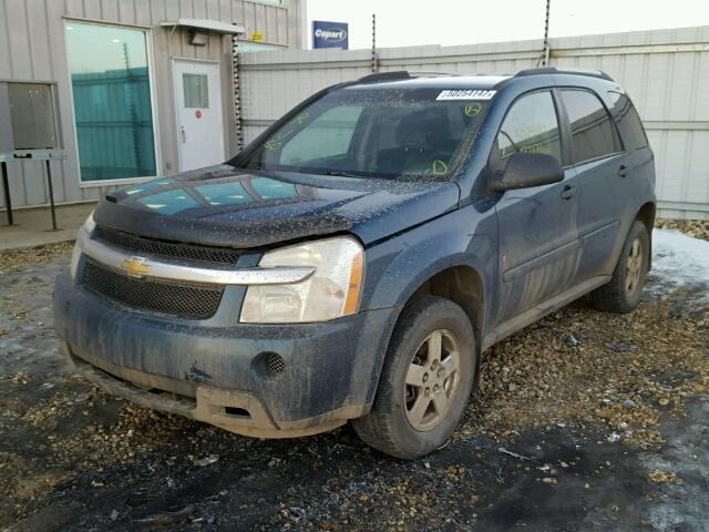 2CNDL23F976121661 - 2007 CHEVROLET EQUINOX LS BLUE photo 2