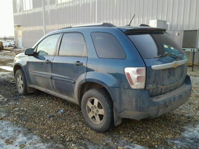 2CNDL23F976121661 - 2007 CHEVROLET EQUINOX LS BLUE photo 3