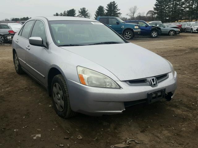 1HGCM56425L001084 - 2005 HONDA ACCORD LX SILVER photo 1