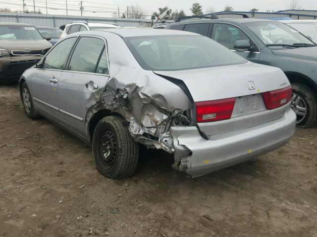 1HGCM56425L001084 - 2005 HONDA ACCORD LX SILVER photo 3