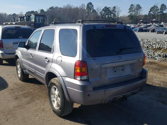 1FMCU94147KB79646 - 2007 FORD ESCAPE LIM BLUE photo 3