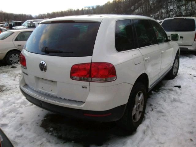 WVGBC77L44D059085 - 2004 VOLKSWAGEN TOUAREG 3. WHITE photo 4