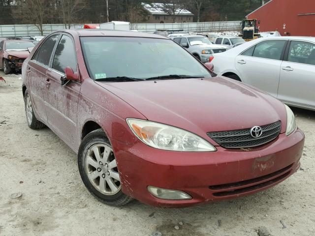 4T1BE32KX4U279087 - 2004 TOYOTA CAMRY LE RED photo 1