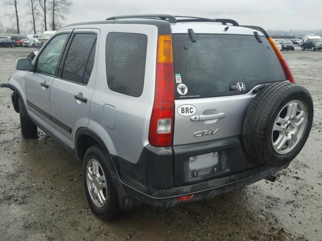 JHLRD77803C016169 - 2003 HONDA CR-V EX SILVER photo 3