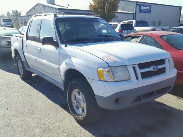 1FMZU77E01UB74386 - 2001 FORD EXPLORER S WHITE photo 1