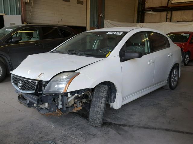 3N1AB6AP2AL676003 - 2010 NISSAN SENTRA 2.0 WHITE photo 2