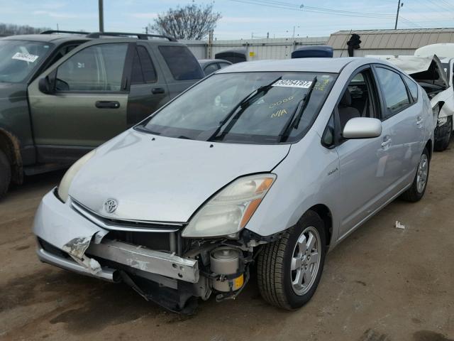 JTDKB20U663186877 - 2006 TOYOTA PRIUS SILVER photo 2