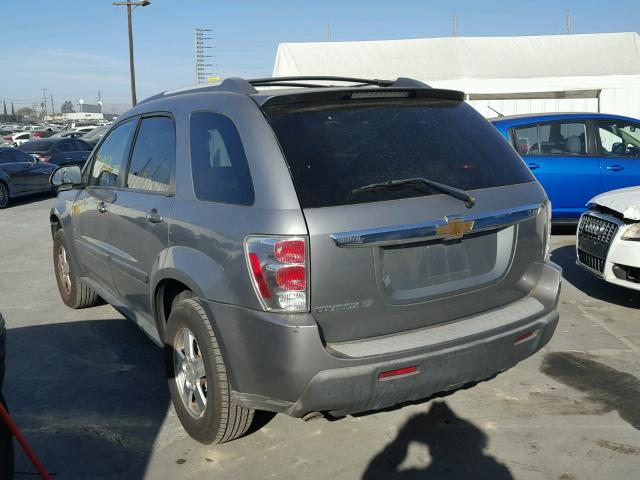 2CNDL63F766023847 - 2006 CHEVROLET EQUINOX LT GRAY photo 3