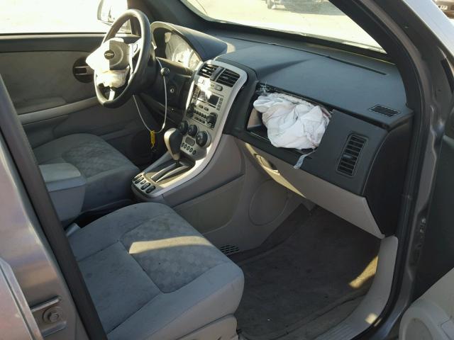 2CNDL63F766023847 - 2006 CHEVROLET EQUINOX LT GRAY photo 5