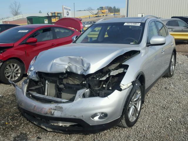 JN1AJ0HRXBM853976 - 2011 INFINITI EX35 BASE SILVER photo 2