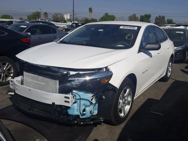 1G1ZB5ST0JF284968 - 2018 CHEVROLET MALIBU LS 白色 照片 2
