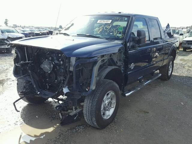 1FT7W2BT1GEC41112 - 2016 FORD F250 SUPER BLUE photo 2