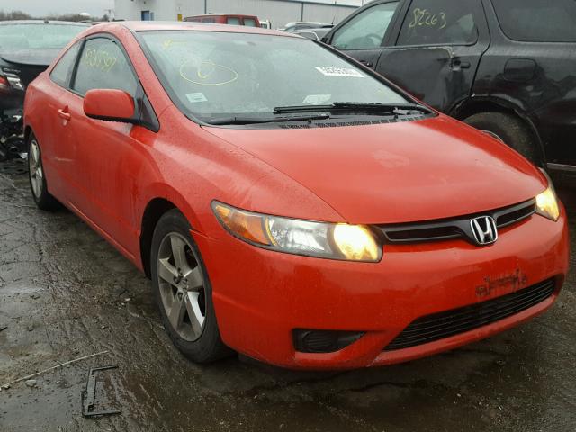 2HGFG12847H533331 - 2007 HONDA CIVIC EX წითელი ფოტო 1
