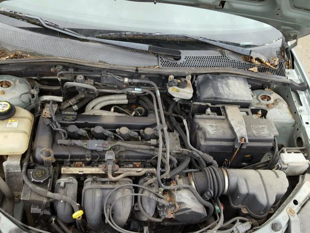 1FAFP34NX6W222358 - 2006 FORD FOCUS ZX4 CREAM photo 7