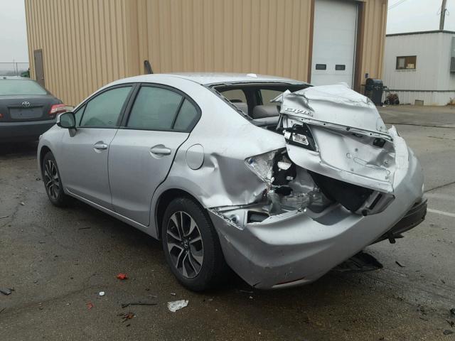 19XFB2F99DE027507 - 2013 HONDA CIVIC EXL 红色 照片 3