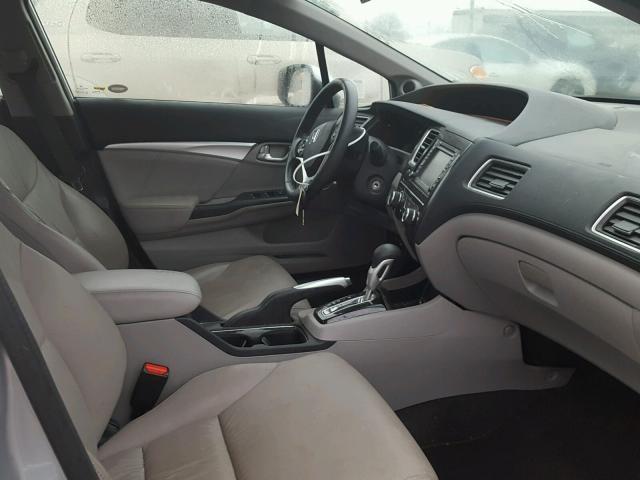 19XFB2F99DE027507 - 2013 HONDA CIVIC EXL 红色 照片 5