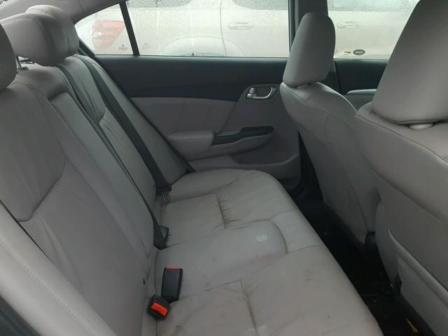 19XFB2F99DE027507 - 2013 HONDA CIVIC EXL 红色 照片 6