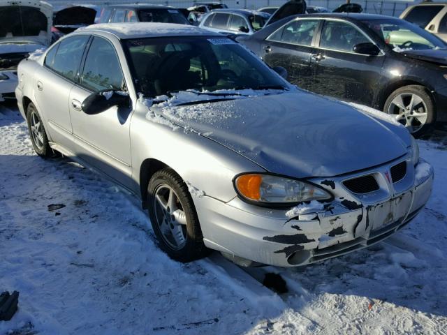 1G2NF52F33C153059 - 2003 PONTIAC GRAND AM S SILVER photo 1