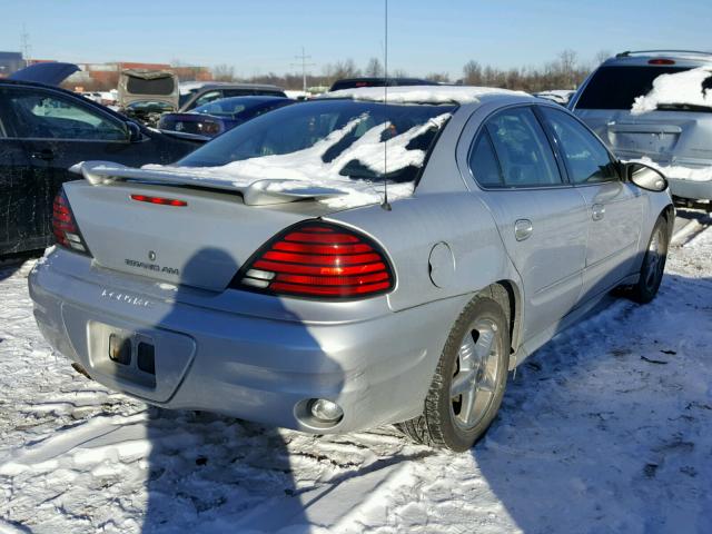 1G2NF52F33C153059 - 2003 PONTIAC GRAND AM S SILVER photo 4