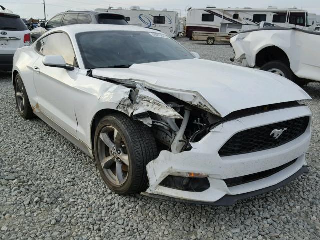 1FA6P8AM6G5218470 - 2016 FORD MUSTANG WHITE photo 1