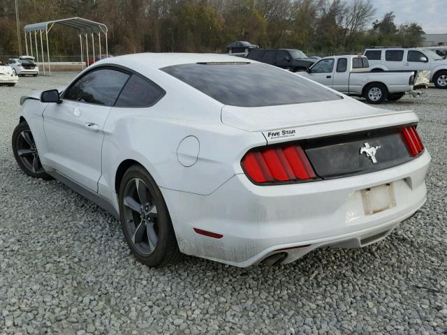 1FA6P8AM6G5218470 - 2016 FORD MUSTANG WHITE photo 3