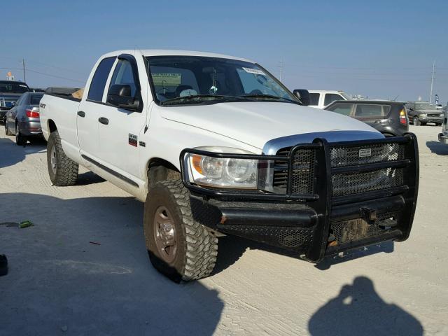 3D7KS28T89G506946 - 2009 DODGE RAM 2500 WHITE photo 1