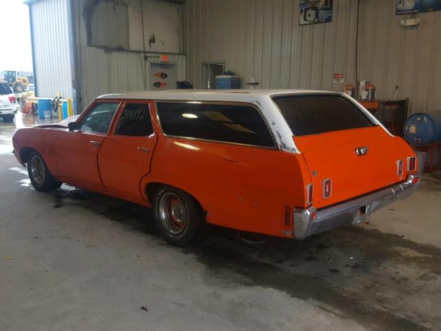 154360S149178 - 1970 CHEVROLET IMP ORANGE photo 3