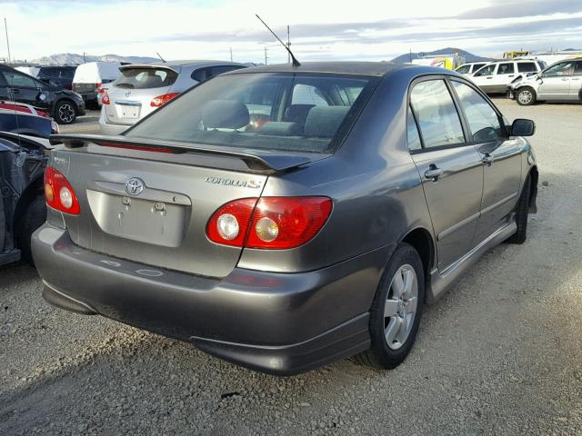 1NXBR32E95Z511498 - 2005 TOYOTA COROLLA CE GRAY photo 4