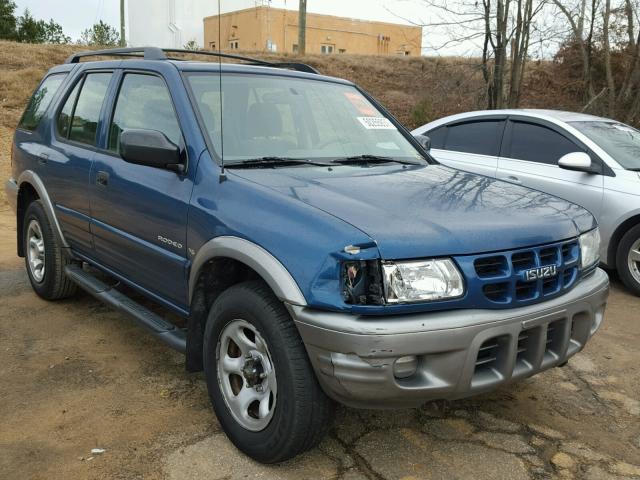 4S2CK58W214358809 - 2001 ISUZU RODEO S BLUE photo 1