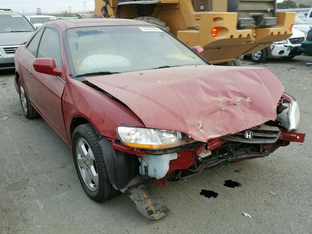 1HGCG225XYA024455 - 2000 HONDA ACCORD EX RED photo 1