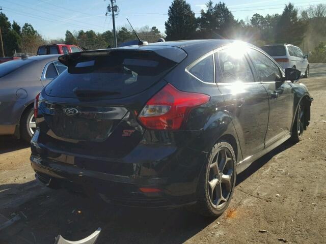 1FADP3L90EL252397 - 2014 FORD FOCUS ST BLACK photo 4