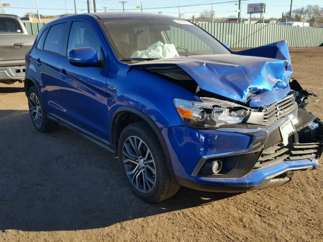 JA4AR3AU8HZ012444 - 2017 MITSUBISHI OUTLANDER BLUE photo 1