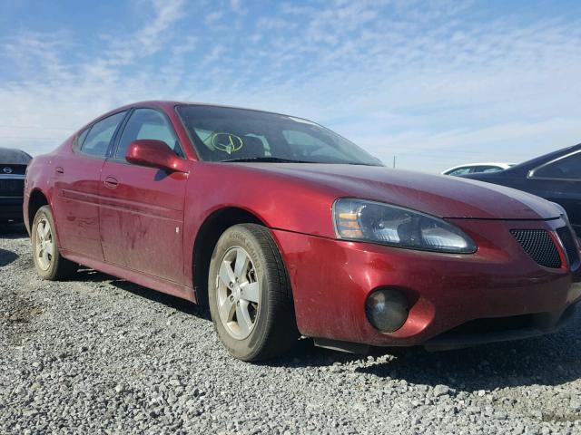 2G2WP582781177772 - 2008 PONTIAC GRAND PRIX RED photo 1