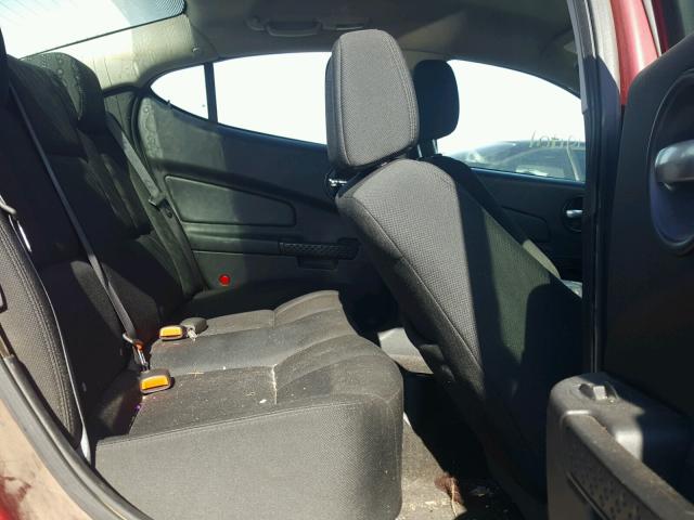 2G2WP582781177772 - 2008 PONTIAC GRAND PRIX RED photo 6