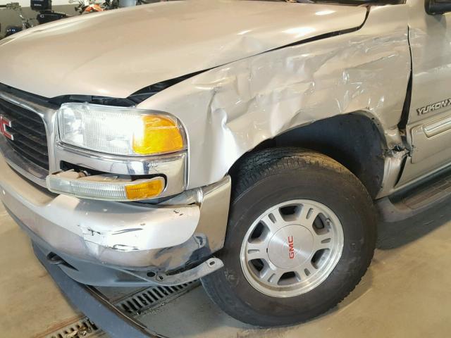 1GKFK16Z25J101014 - 2005 GMC YUKON XL K SILVER photo 9