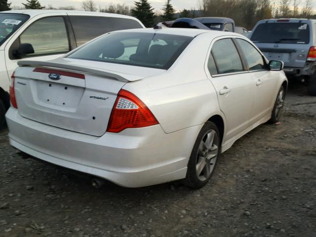 3FAHP0KC3CR187301 - 2012 FORD FUSION SPO GRAY photo 4