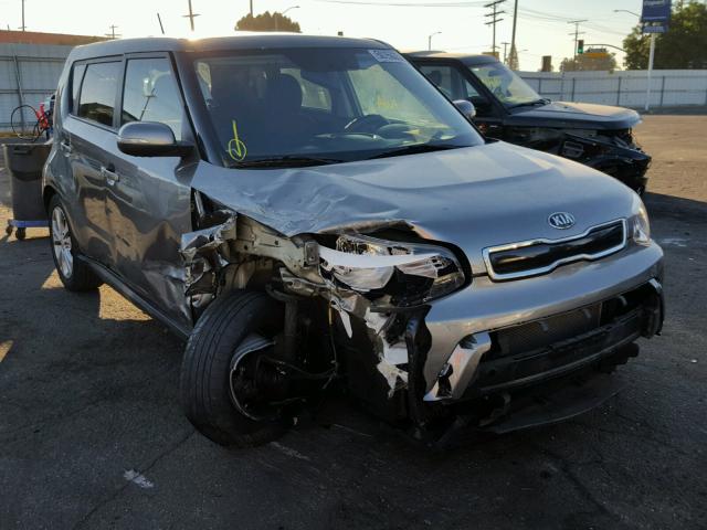 KNDJP3A58E7060070 - 2014 KIA SOUL + GRAY photo 1