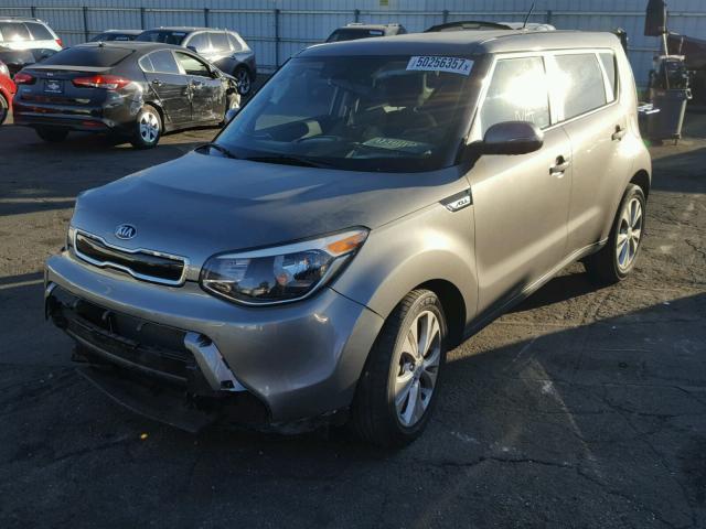 KNDJP3A58E7060070 - 2014 KIA SOUL + GRAY photo 2