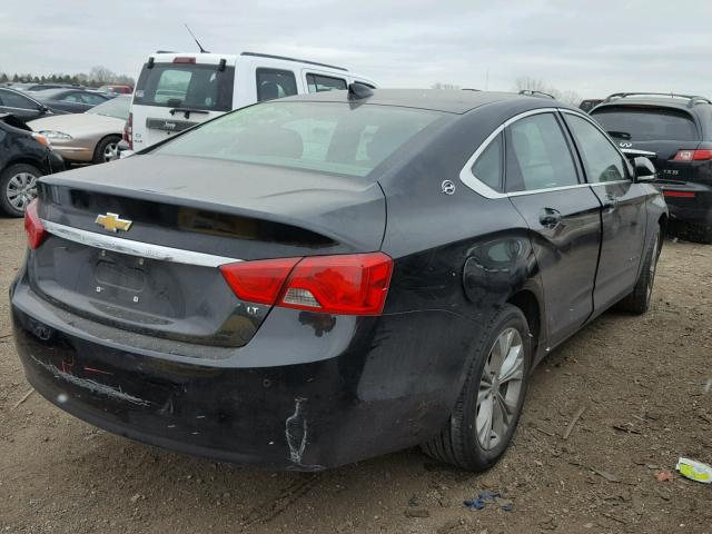 2G1115SL5F9164860 - 2015 CHEVROLET IMPALA LT BLACK photo 4