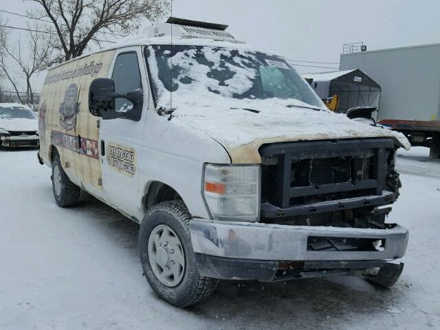 1FTNS24L78DA57266 - 2008 FORD ECONOLINE WHITE photo 1