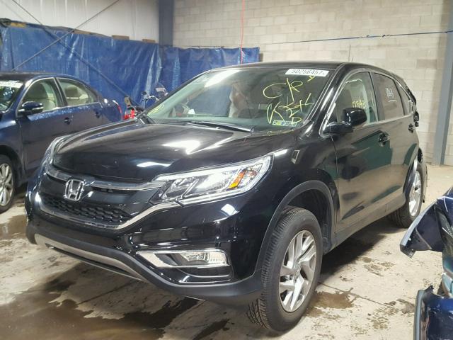 2HKRM4H58GH603780 - 2016 HONDA CR-V EX BLACK photo 2