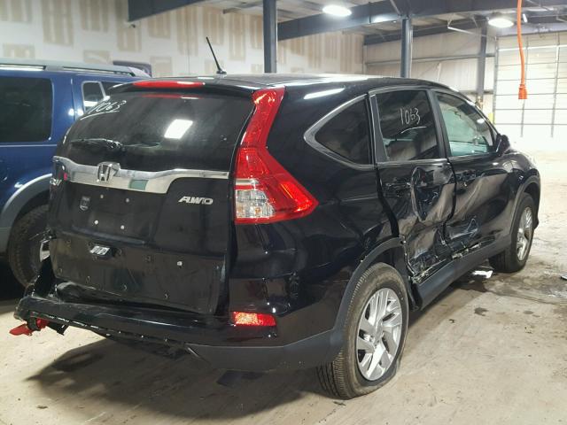 2HKRM4H58GH603780 - 2016 HONDA CR-V EX BLACK photo 4