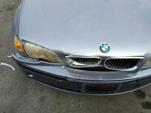 WBAAZ33455KW78097 - 2005 BMW 325 IS SUL GRAY photo 9