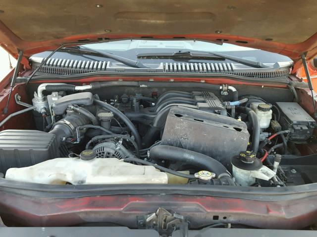 1FMEU62EX6UA26219 - 2006 FORD EXPLORER X RED photo 7