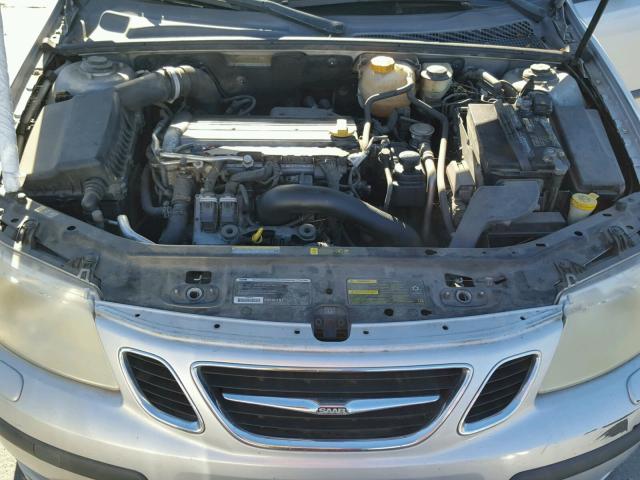 YS3FB49S731016364 - 2003 SAAB 9-3 LINEAR SILVER photo 7