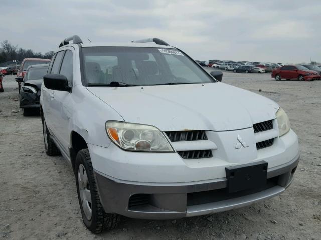 JA4LZ31FX5U050910 - 2005 MITSUBISHI OUTLANDER WHITE photo 1