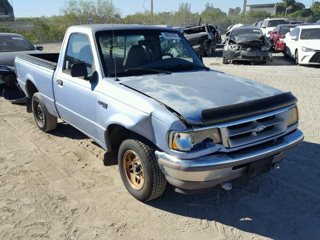 1FTCR10A0VTA62814 - 1997 FORD RANGER BLUE photo 1